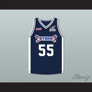 Jason Williams 55 Stars Basketball Jersey Rock N' Jock All Star Jam 2002