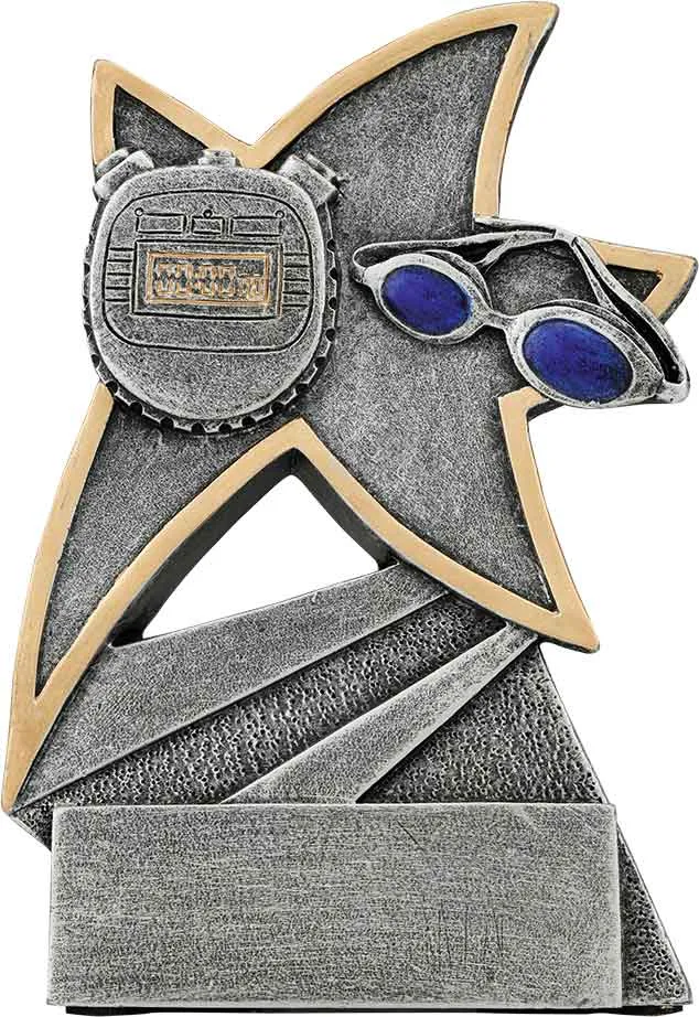 Jazz Star Resin Trophy