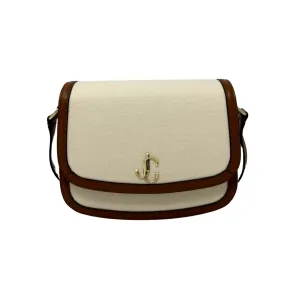 Jimmy Choo Satchel Canvas Leather