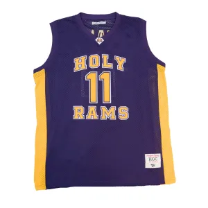 JOHN WALL HOLY RAMS BASKETBALL JERSEY (PURPLE)