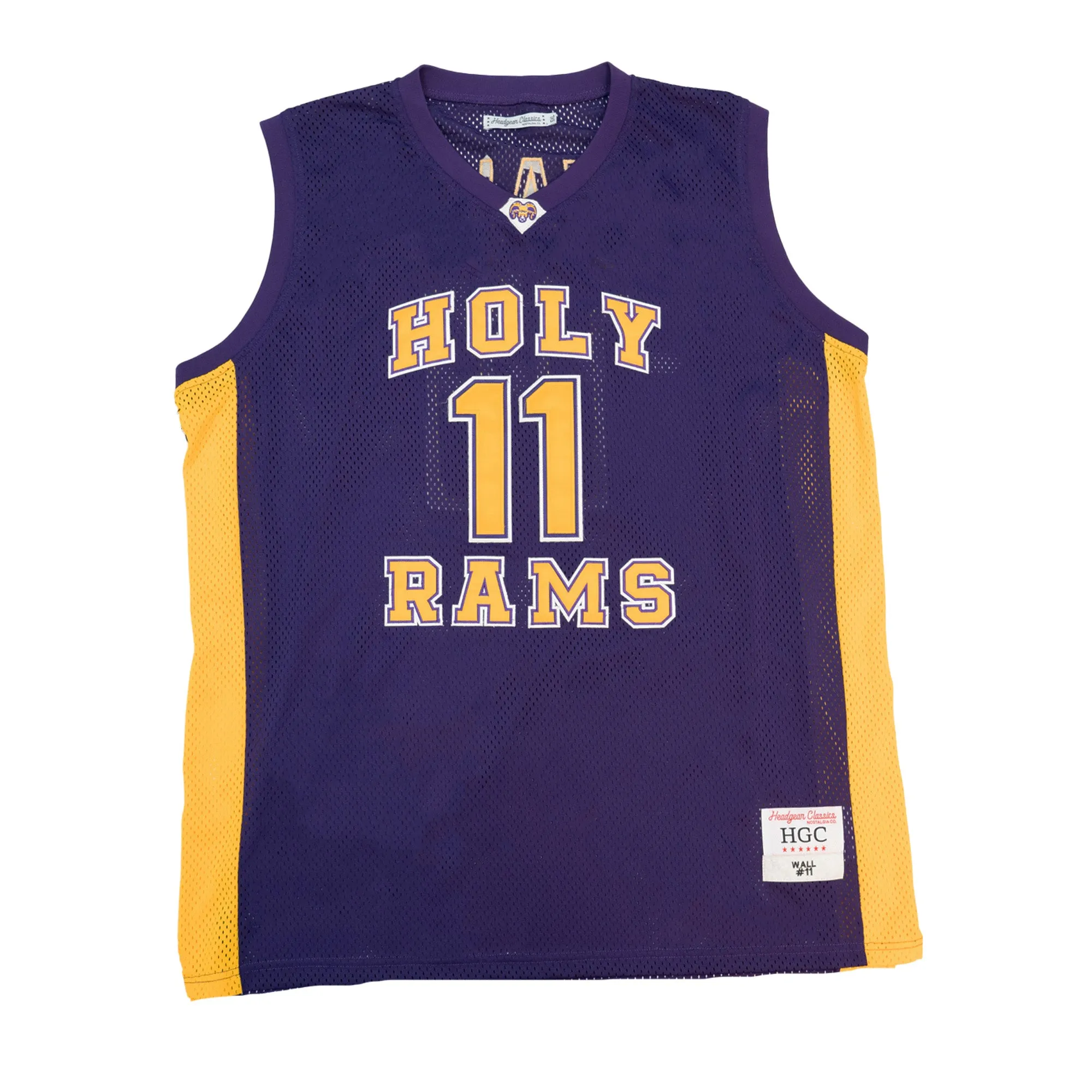 JOHN WALL HOLY RAMS BASKETBALL JERSEY (PURPLE)
