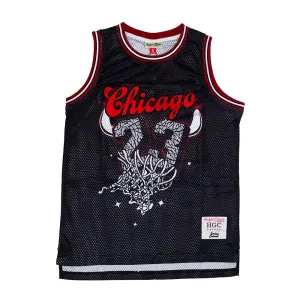 JORDAN CHICAGO CEMENT BASKETBALL JERSEY