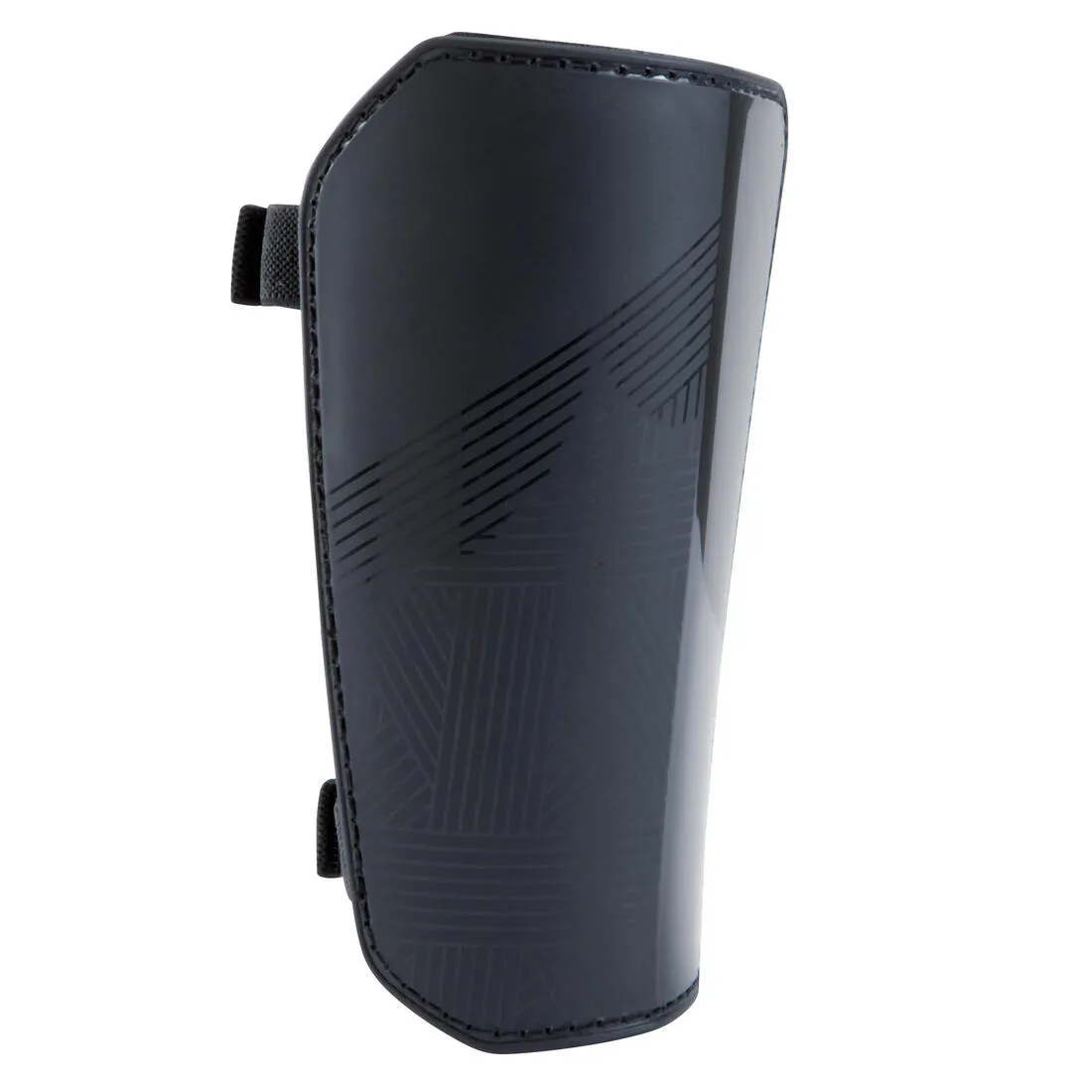 Kids' Football Shin Pads Essential 100 - Black