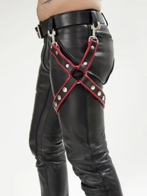 Leather Leg Harness
