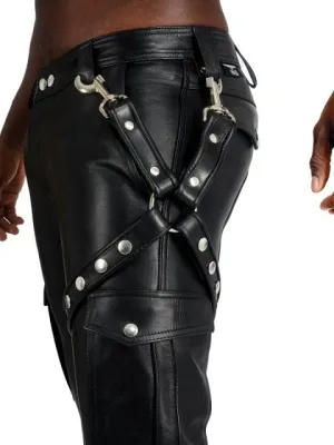 Leather Leg Harness