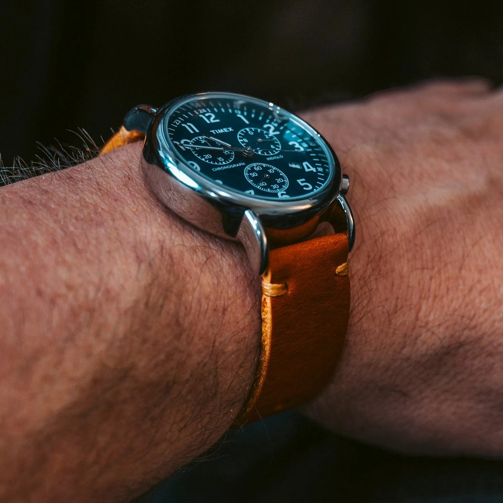 Leather Watch Band