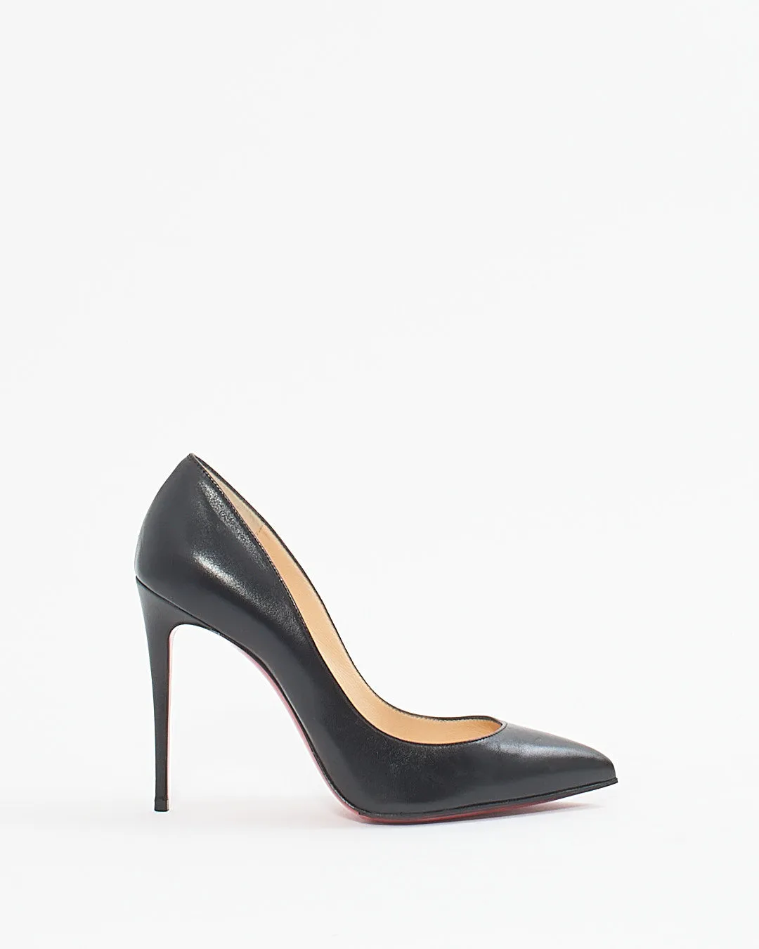 Louboutin Black Nappa Leather So Kate Pumps - 37.5