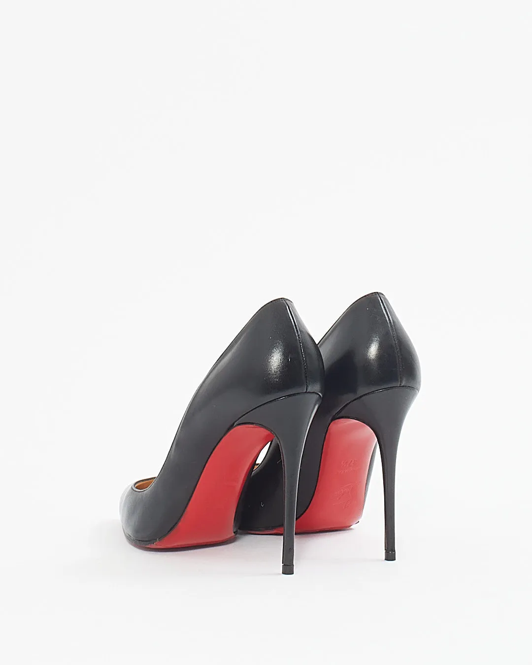 Louboutin Black Nappa Leather So Kate Pumps - 37.5