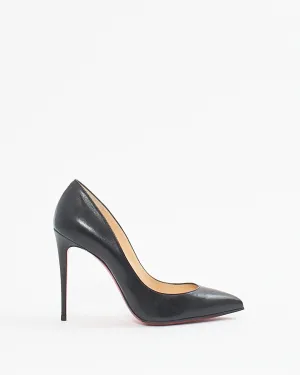 Louboutin Black Nappa Leather So Kate Pumps - 37.5