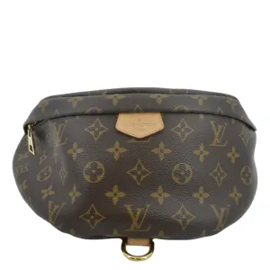 LOUIS VUITTON Monogram Canvas Bumbag Brown