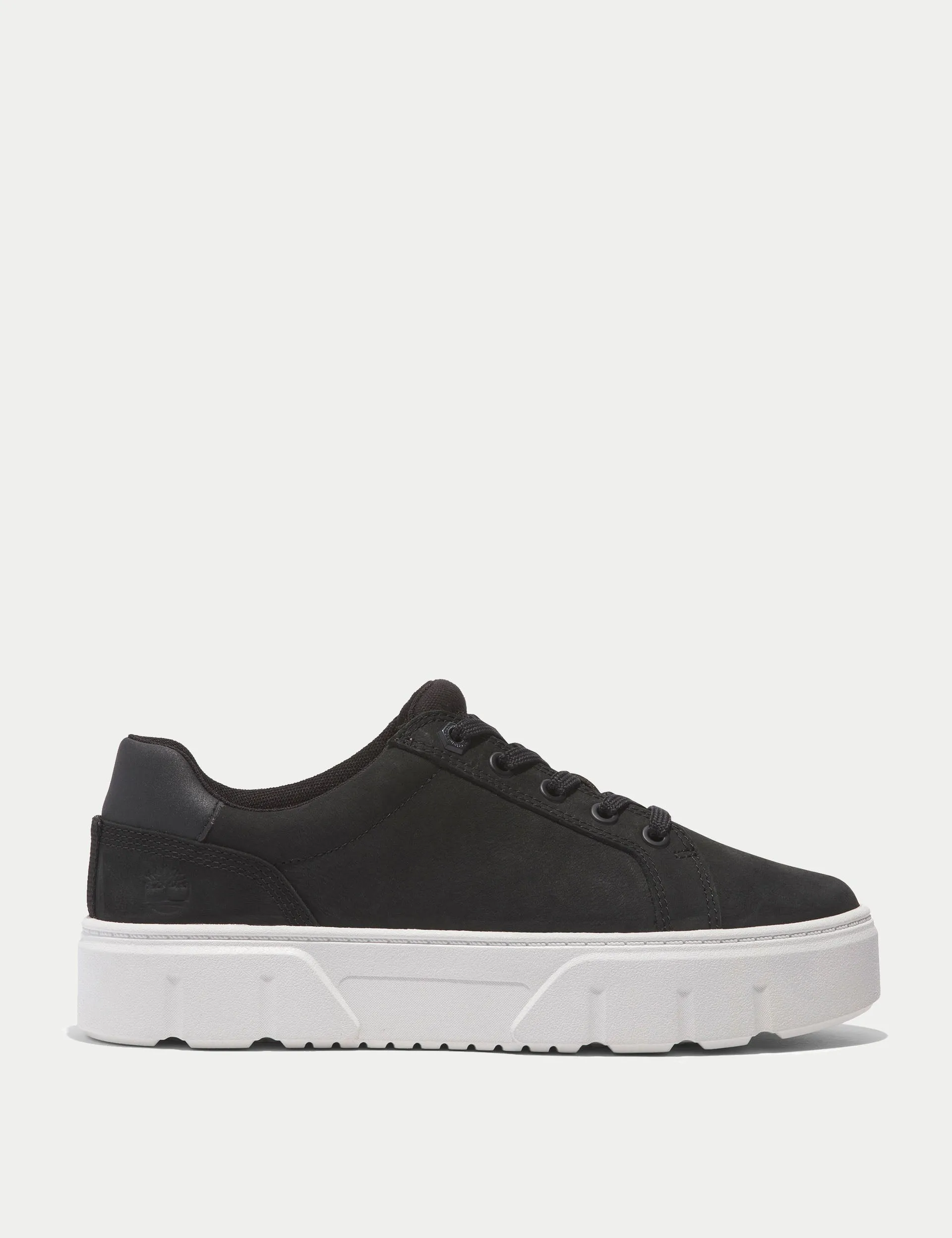 Low Lace-Up Trainer - Black