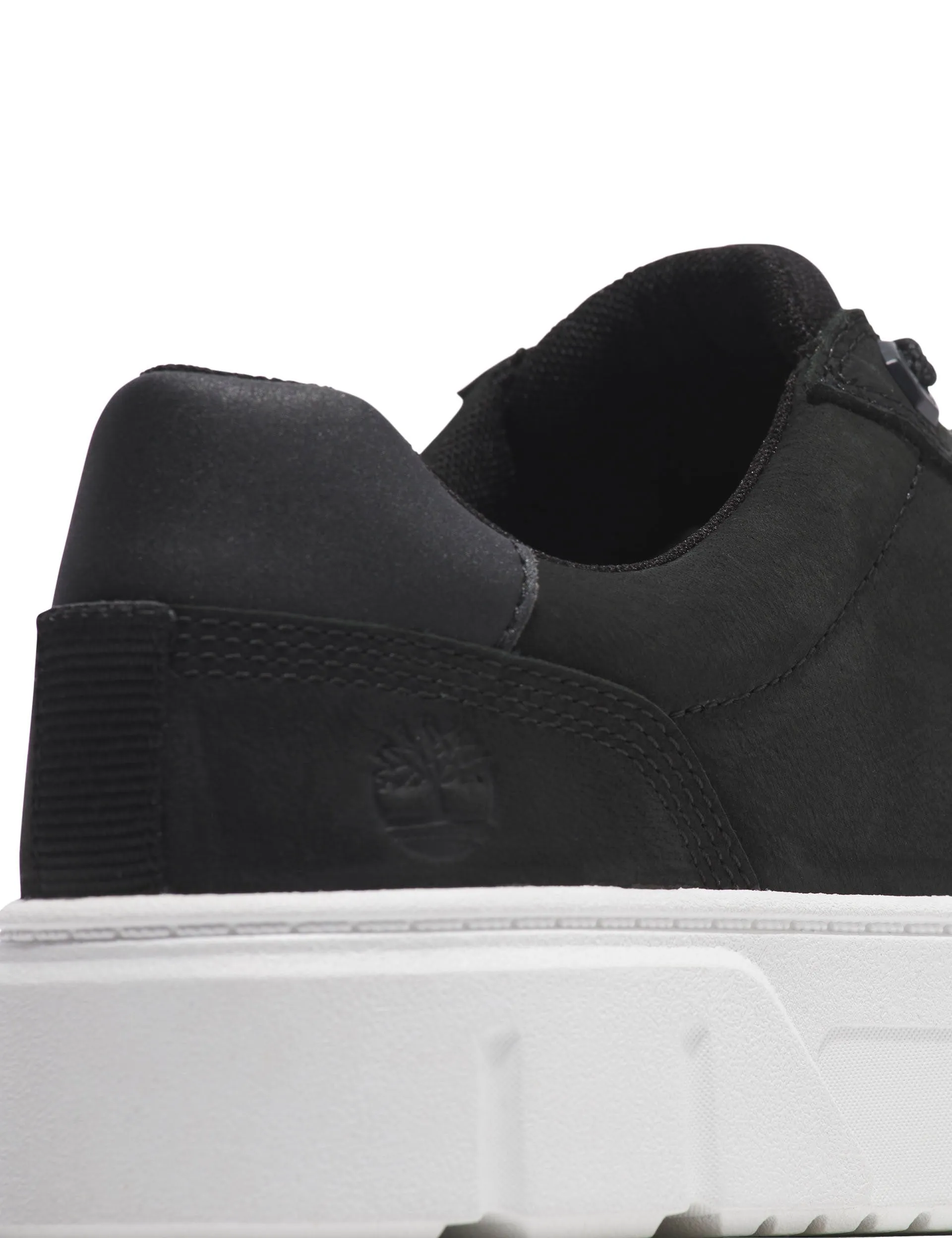 Low Lace-Up Trainer - Black
