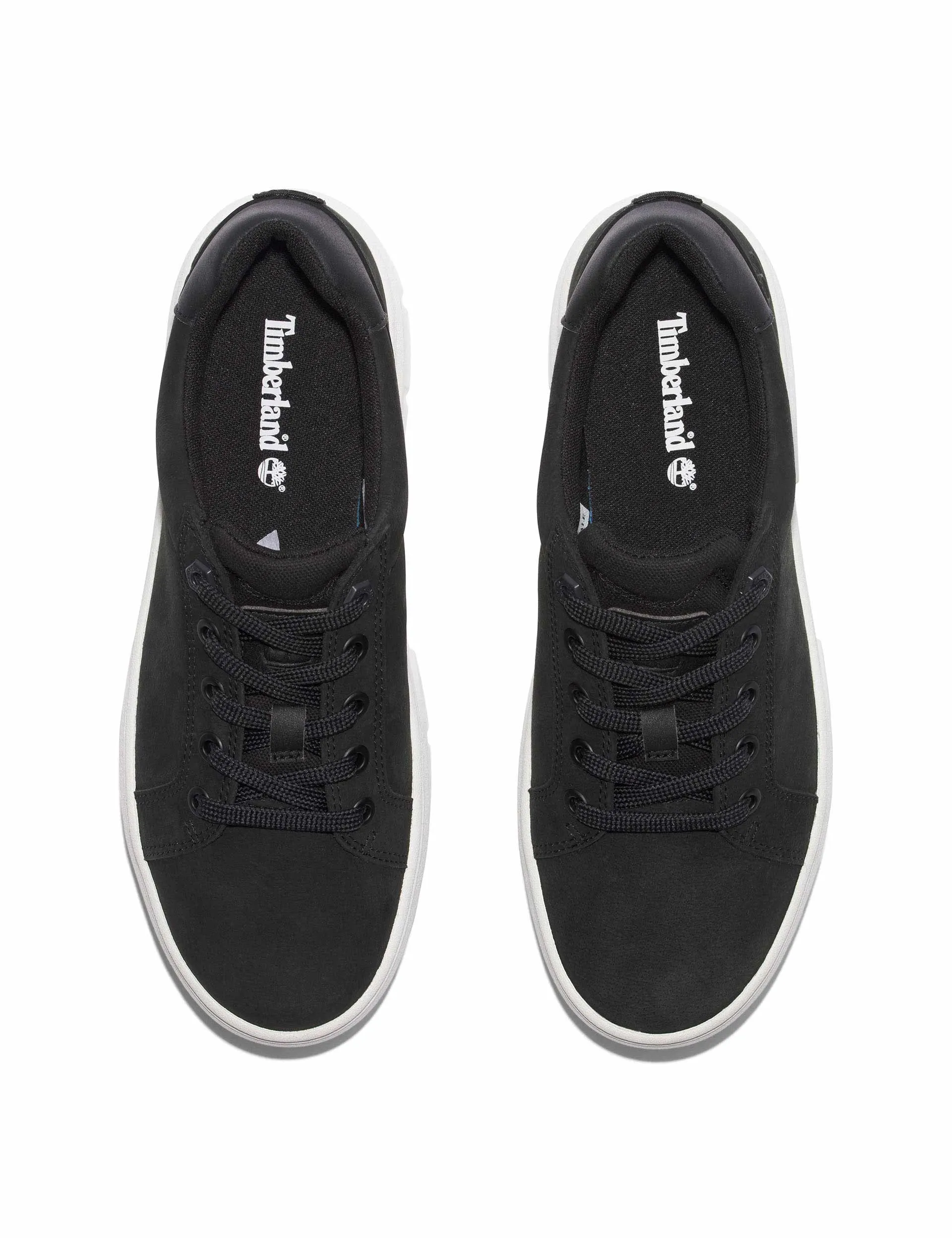 Low Lace-Up Trainer - Black