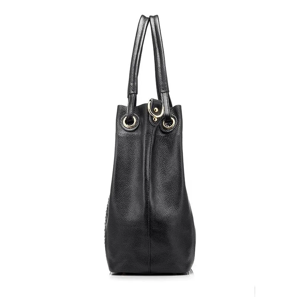 <bold>Bucket / Crossbody Bag  <br>Genuine-Leather