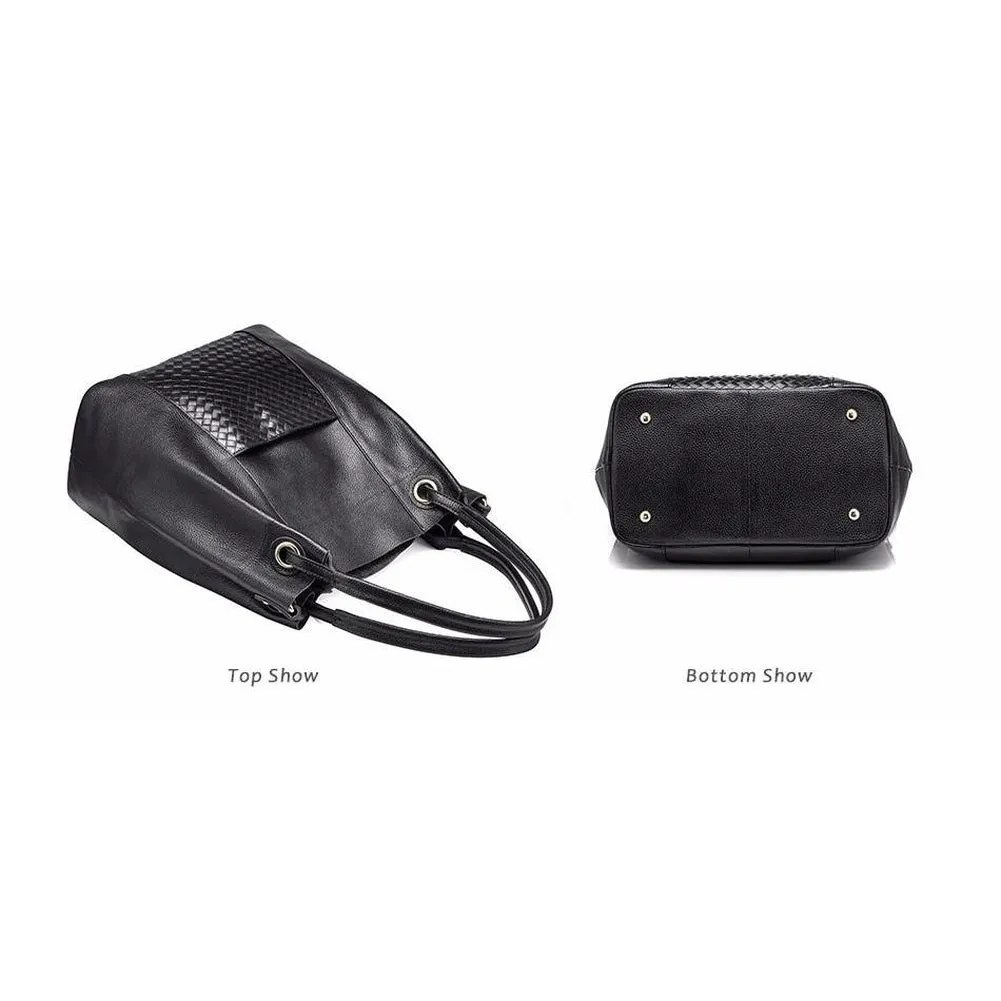 <bold>Bucket / Crossbody Bag  <br>Genuine-Leather