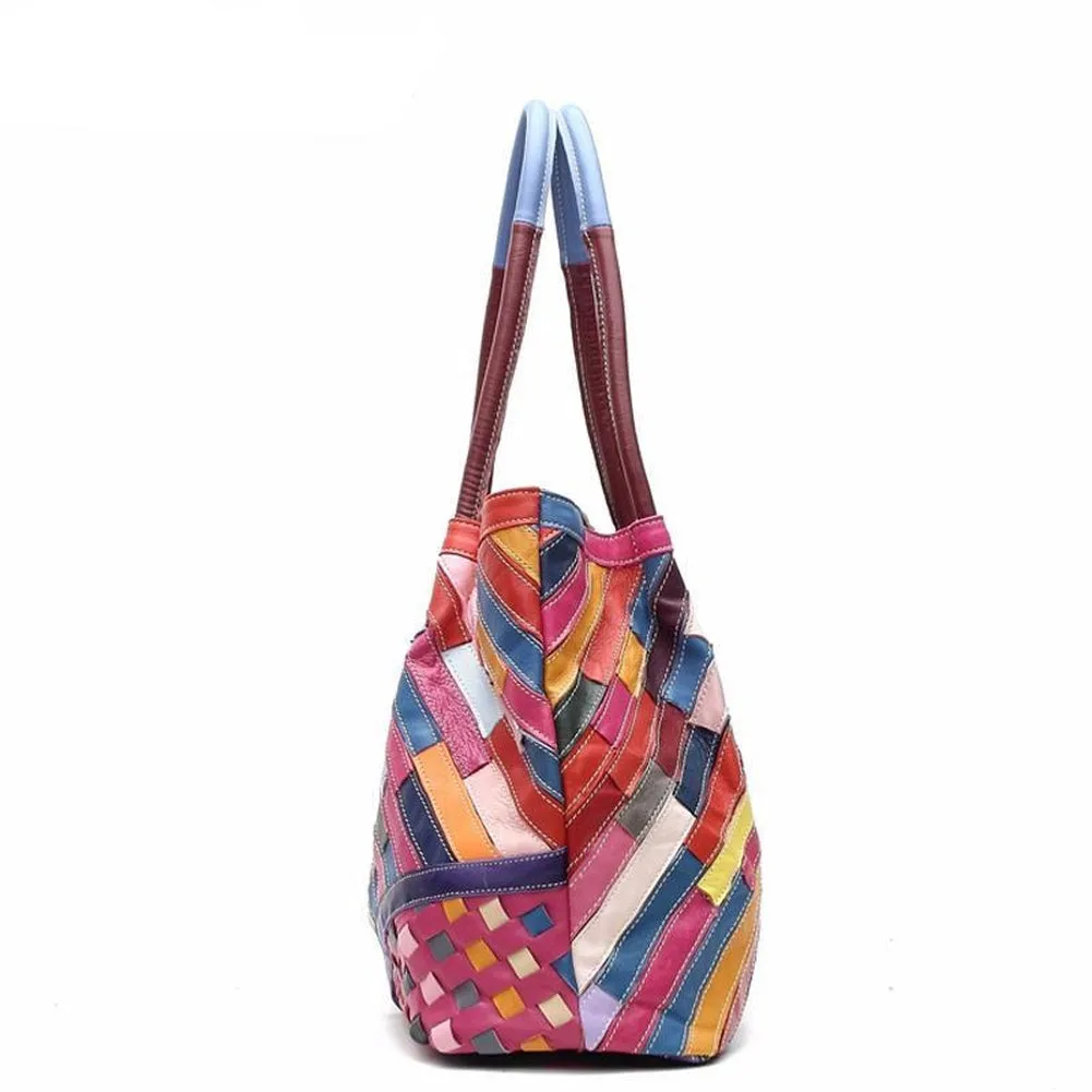 <bold>Top-Handle / Tote Bag <br>Genuine-Leather