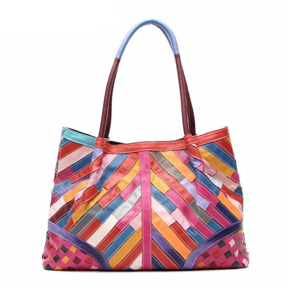<bold>Top-Handle / Tote Bag <br>Genuine-Leather