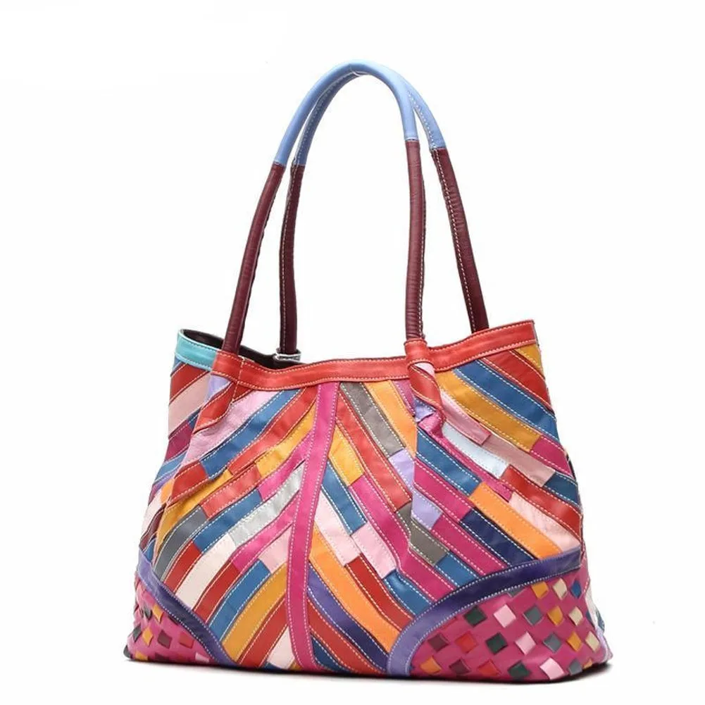 <bold>Top-Handle / Tote Bag <br>Genuine-Leather