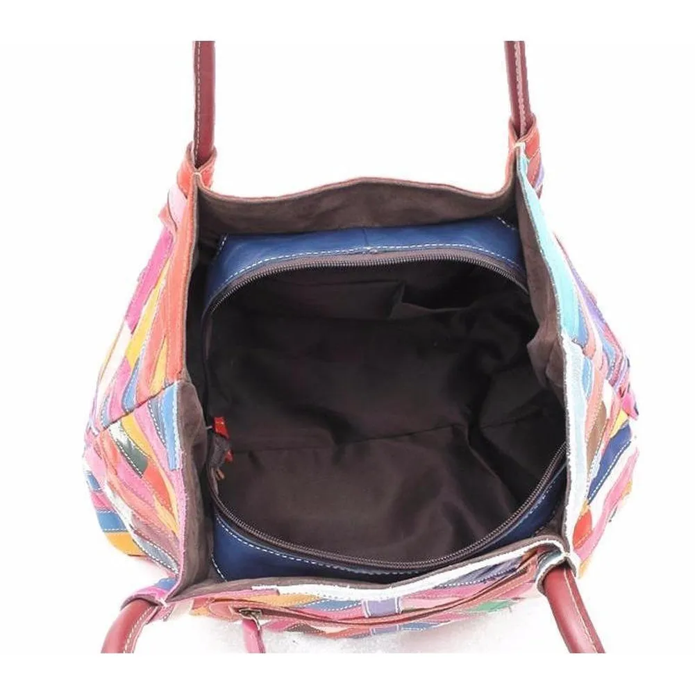 <bold>Top-Handle / Tote Bag <br>Genuine-Leather