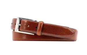 Luca Luxe Belt (Chestnut)