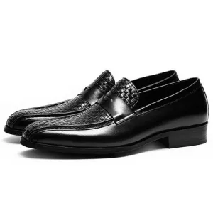 Man Wedding Party Flats Genuine Leather