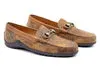 MARTIN DINGMAN BILL WATER BUFFALO LEATHER HORSE BIT - OLD WOOD