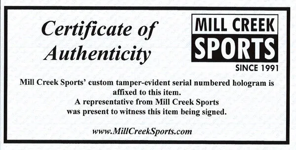 Matt Hasselbeck Autographed NFL Leather Football Seahawks (Flat) MCS Holo #79854