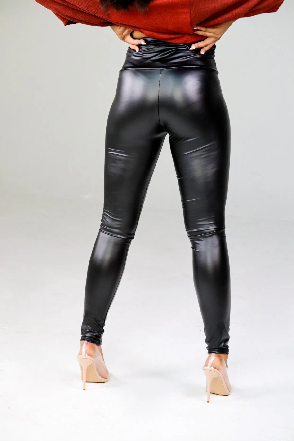 Matte Black Leggings