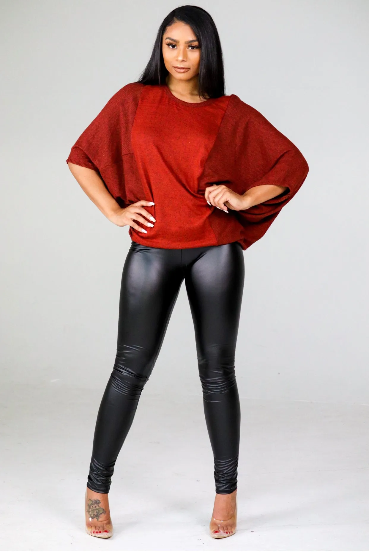 Matte Black Leggings