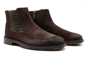 McKinley Suede Boot in Espresso