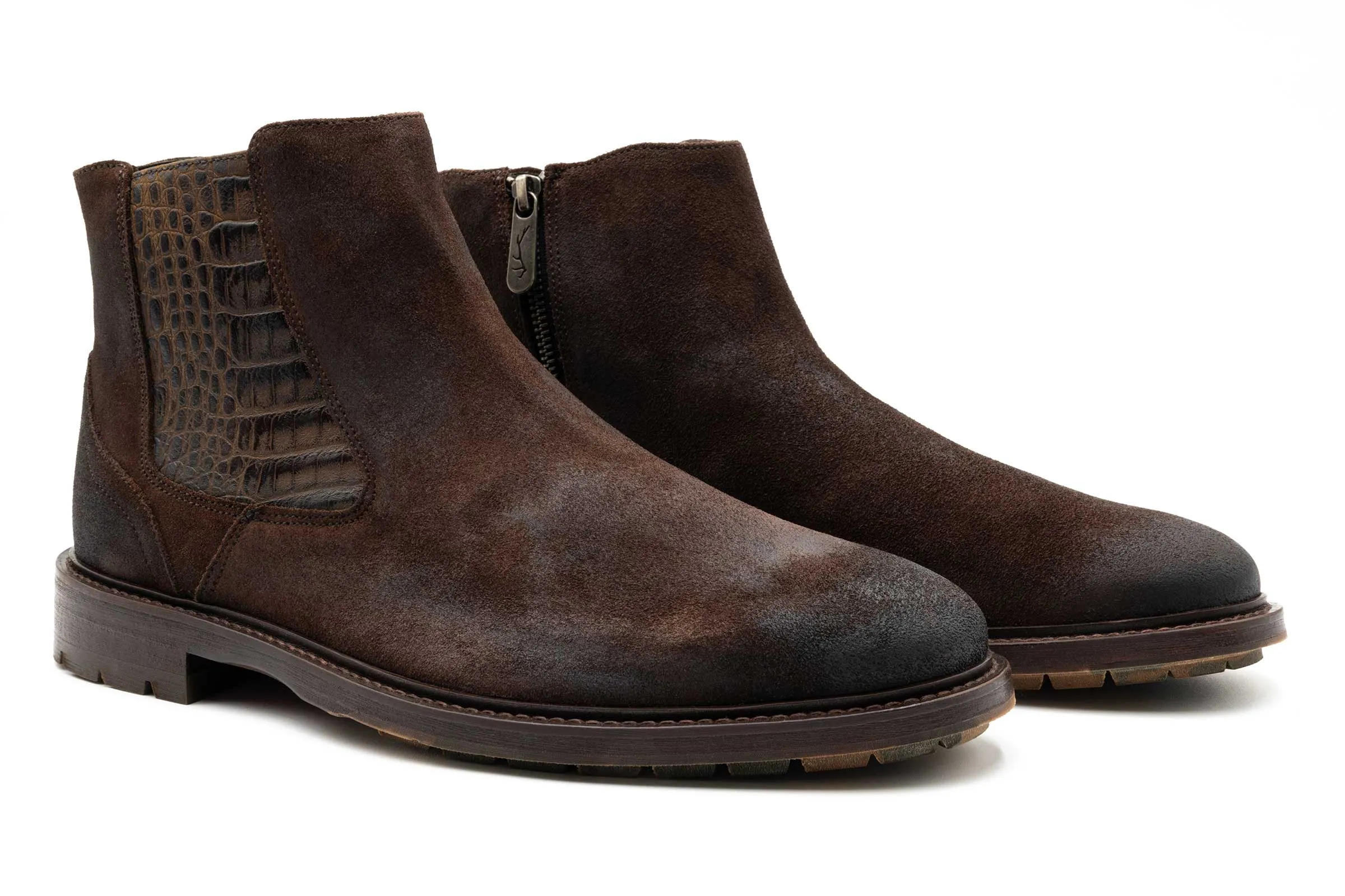 McKinley Suede Boot in Espresso