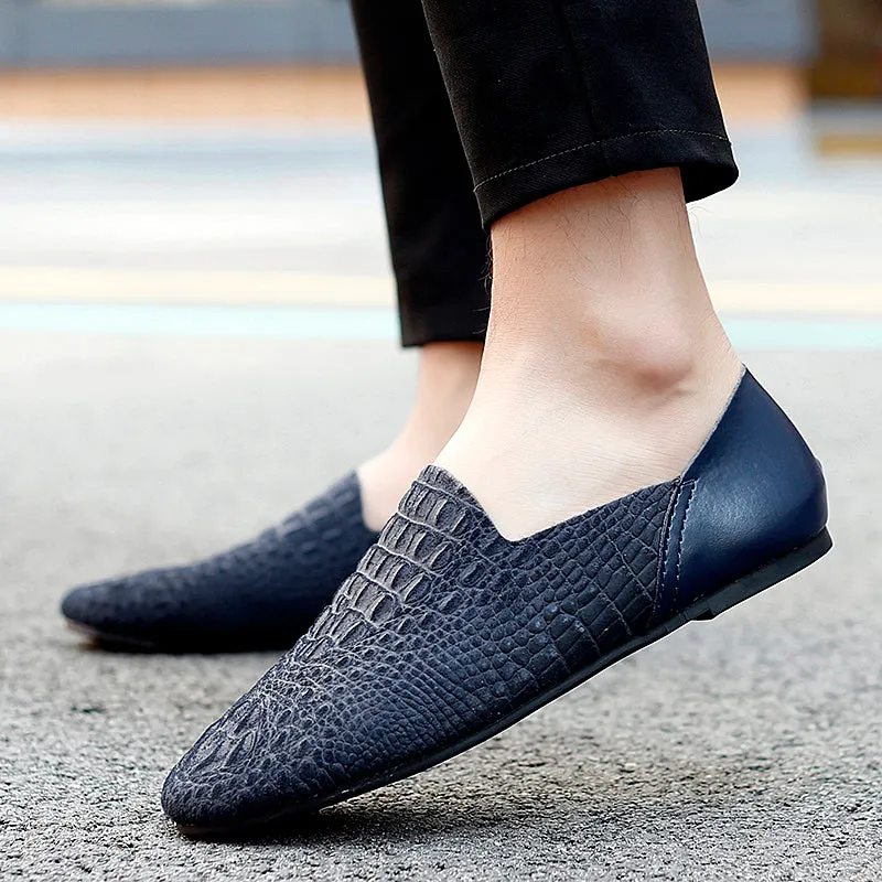 Men Casual shoes genuine leather