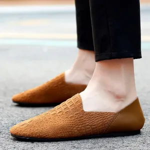 Men Casual shoes genuine leather