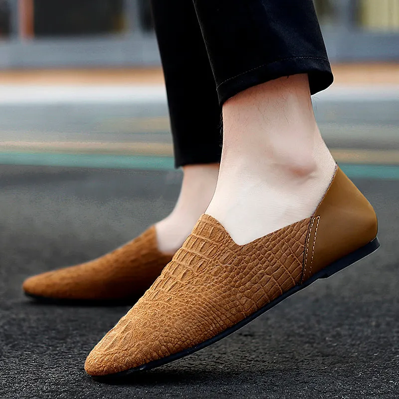 Men Casual shoes genuine leather