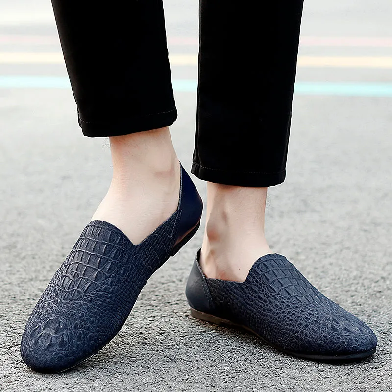 Men Casual shoes genuine leather