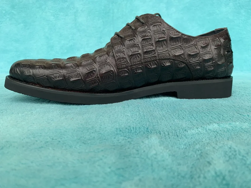 Men Genuine Leather Crocodile Shoes