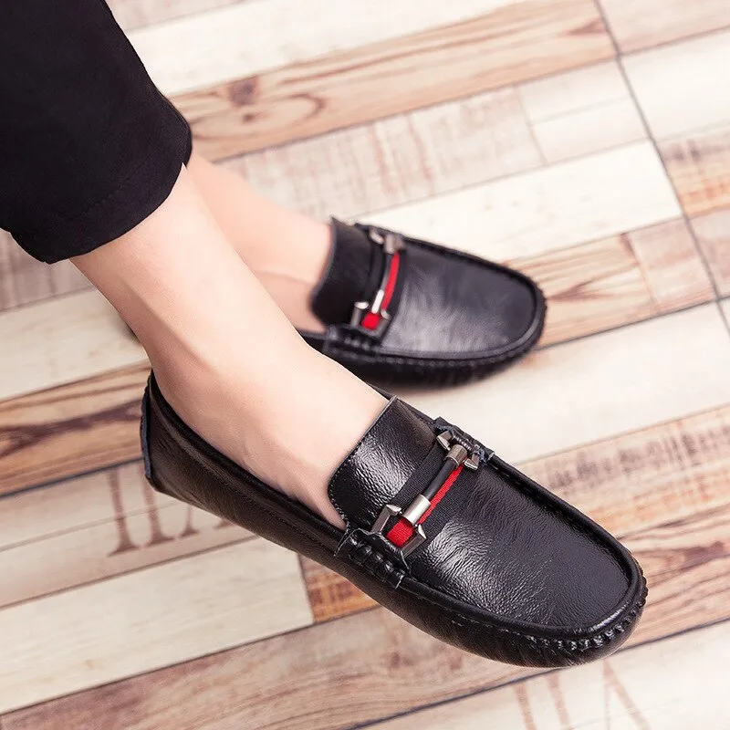 Men Leisure Soft Bottom British  Lazy Shoes