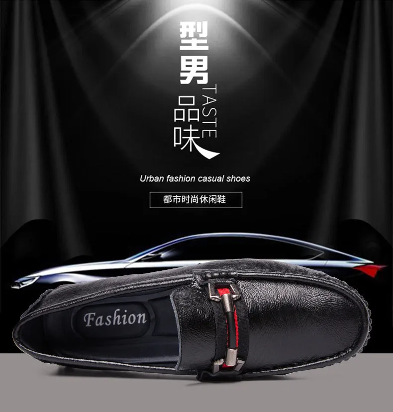 Men Leisure Soft Bottom British  Lazy Shoes