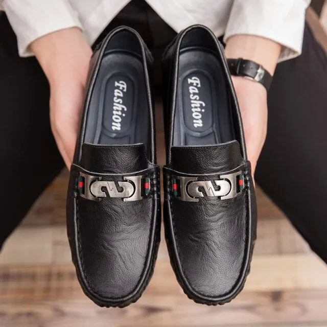 Men Leisure Soft Bottom British  Lazy Shoes