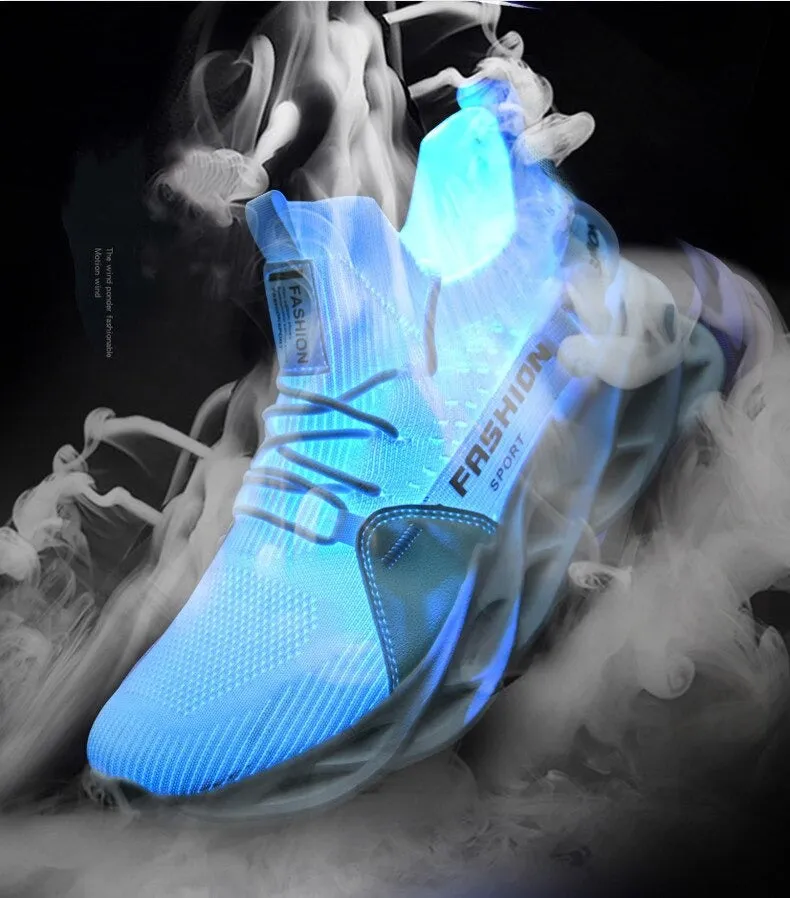 Men Running Shoes Unisex Mesh Breathable Light Sport Couple Shoes