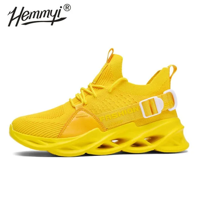 Men Running Shoes Unisex Mesh Breathable Light Sport Couple Shoes