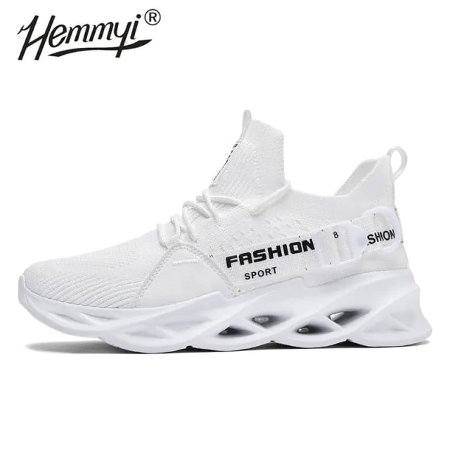 Men Running Shoes Unisex Mesh Breathable Light Sport Couple Shoes