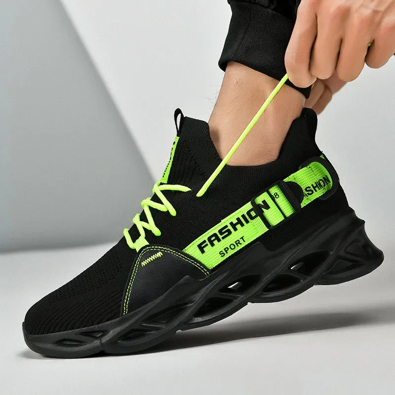 Men Running Shoes Unisex Mesh Breathable Light Sport Couple Shoes