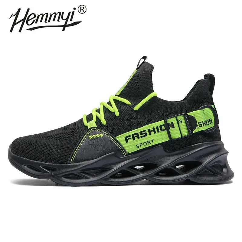 Men Running Shoes Unisex Mesh Breathable Light Sport Couple Shoes