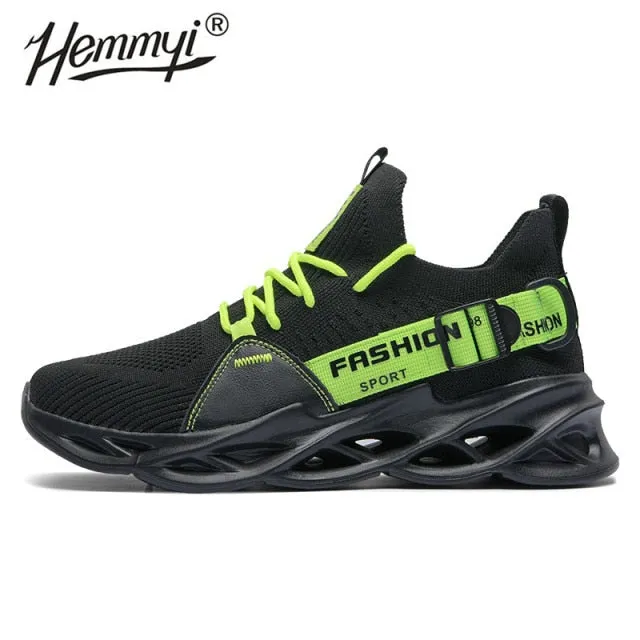 Men Running Shoes Unisex Mesh Breathable Light Sport Couple Shoes