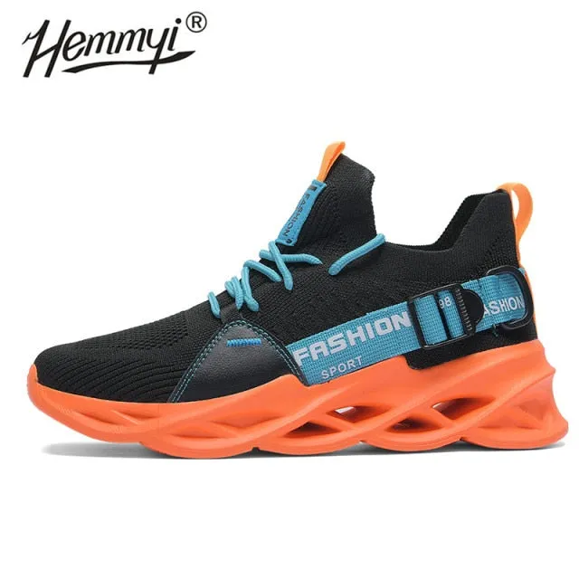 Men Running Shoes Unisex Mesh Breathable Light Sport Couple Shoes