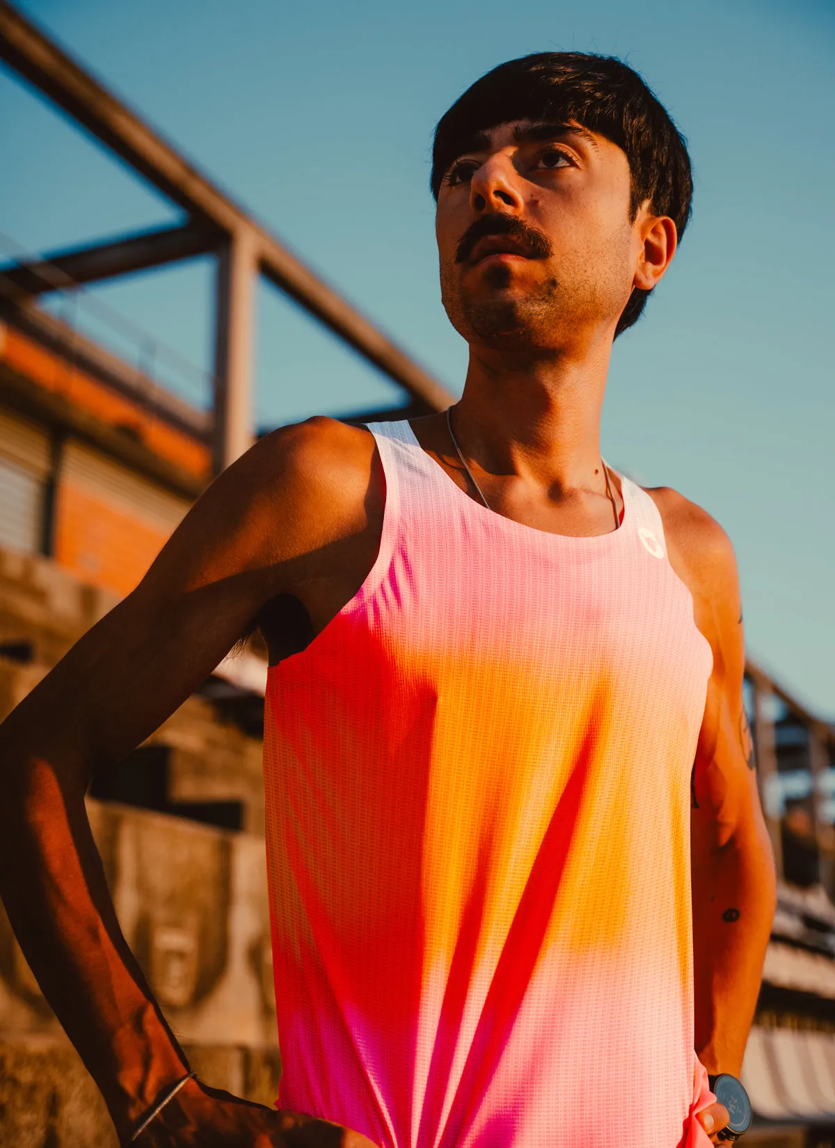 Men's Fly Singlet - Flame