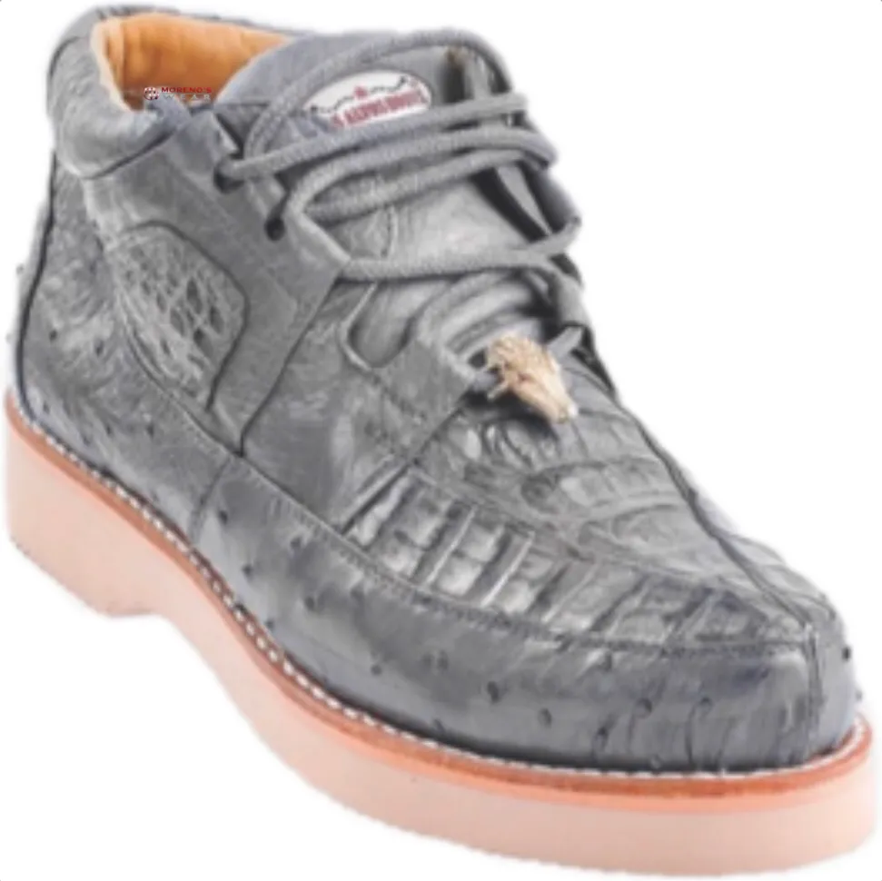 Men’s Los Altos Caiman With Ostrich Casual Shoes