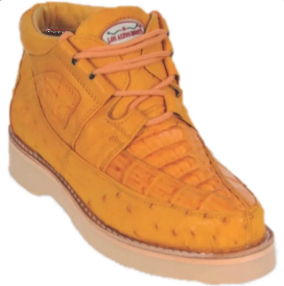 Men’s Los Altos Caiman With Ostrich Casual Shoes