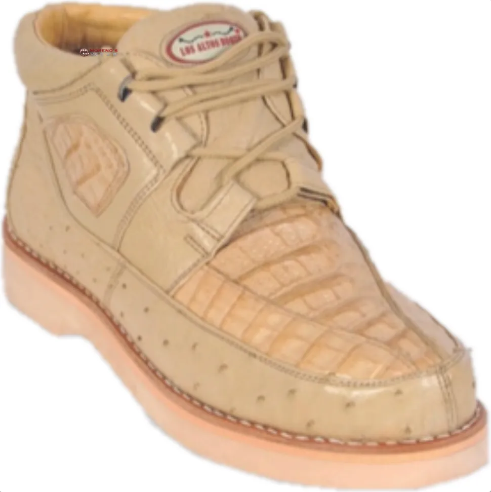 Men’s Los Altos Caiman With Ostrich Casual Shoes